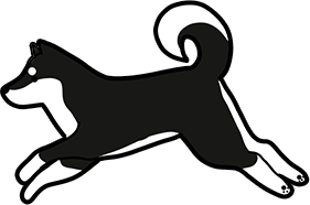 runnningshiba-black
